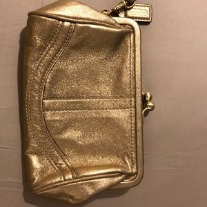 Coach large wristlet